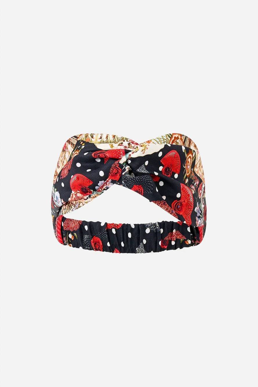 NEW CAMILLA women's woven twist headband in daughters of duende